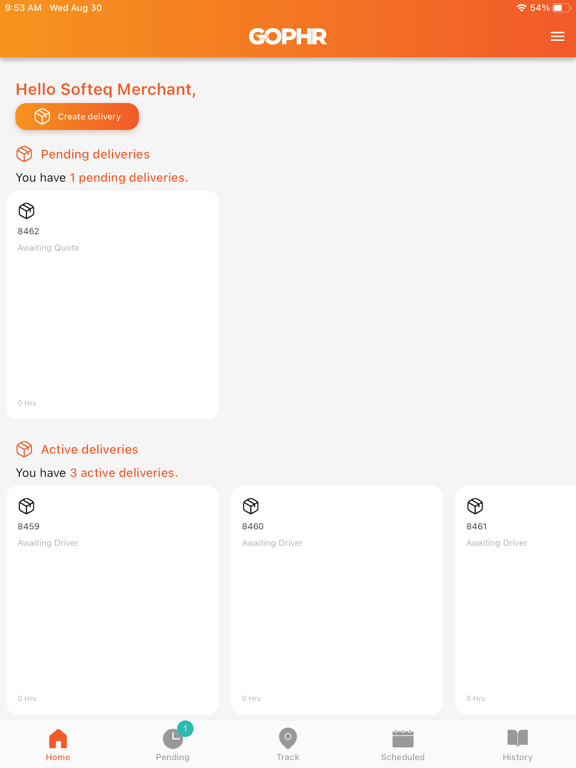 Gophr App iPad screenshot 10 - Business app