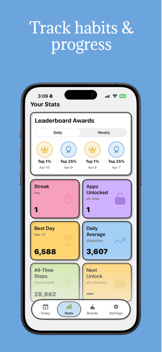 TwoStepper: Walk & unlock apps Screenshot 4 of 6