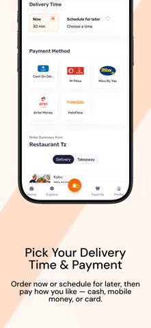 Oder Food: Food Delivery screenshot