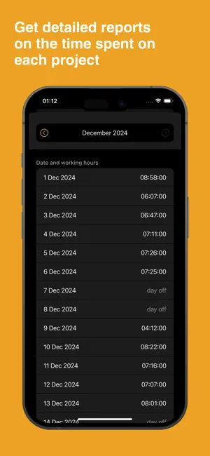 TimeCost Tracker screenshot 1