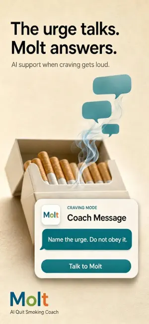 MoltAI: Quit Smoking Coach screenshot 2