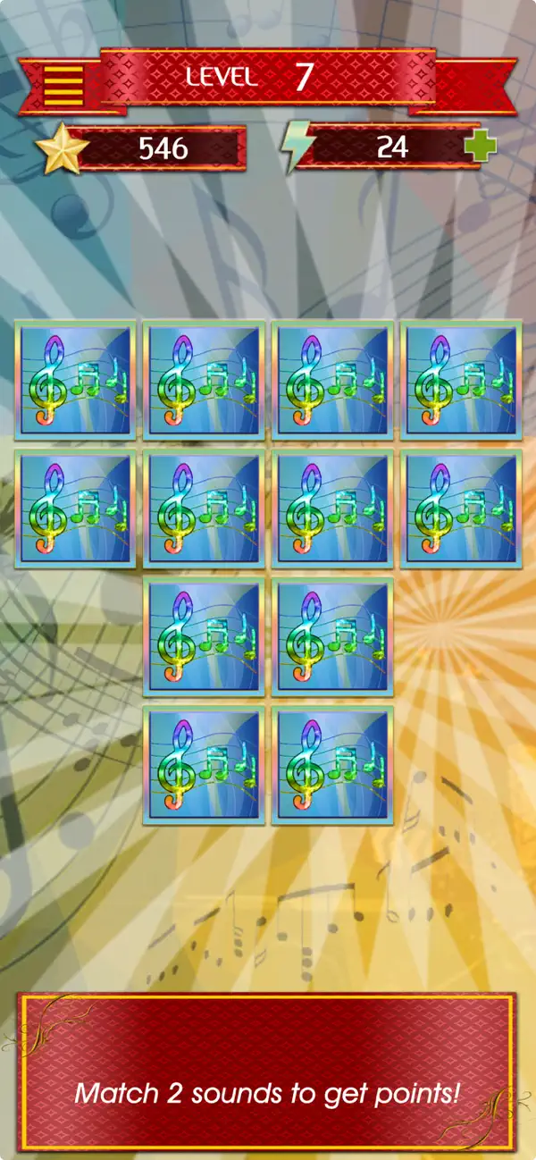 Screenshot #3 pour Paires Sonores: Puzzle Audio