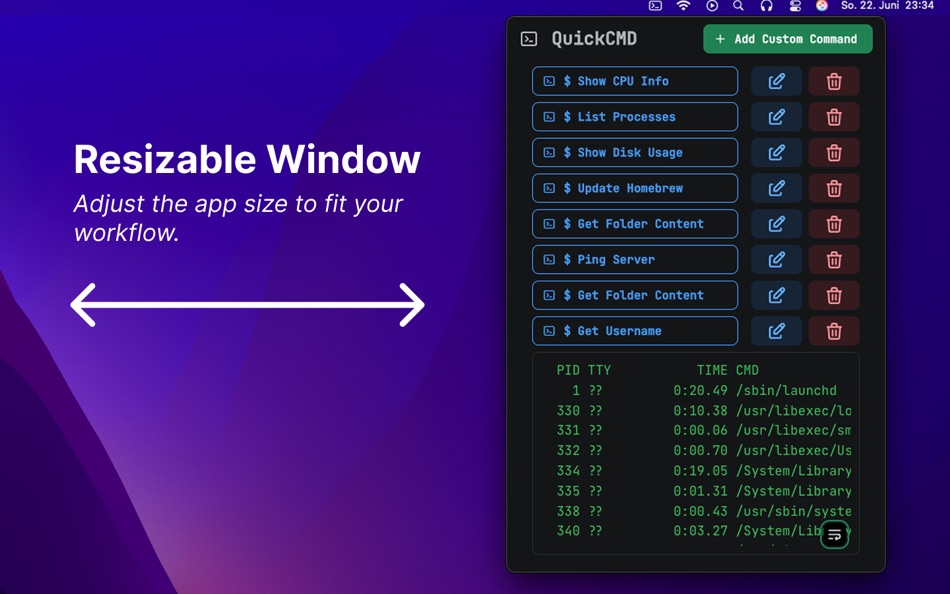 #4. QuickCMD (macOS) By: Marcel Frank
