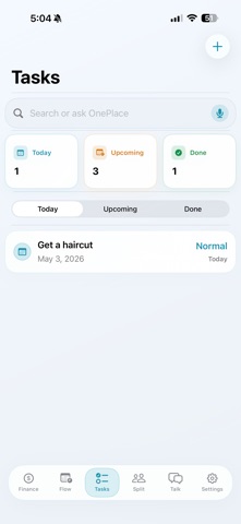 OnePlace App Screenshot 3 of 5