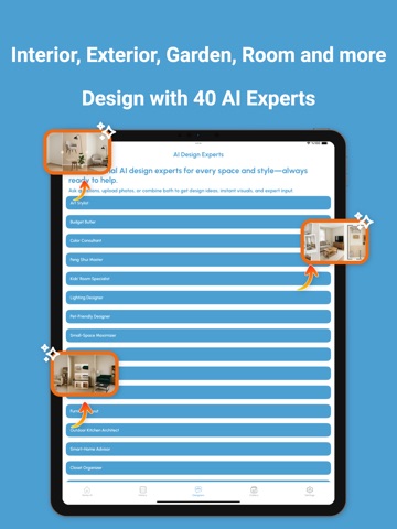 Home AI: Home Design & Garden iPad screenshot