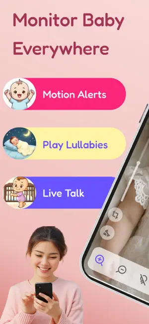 Peace Baby Monitor 3G 4G 5G screenshot 1