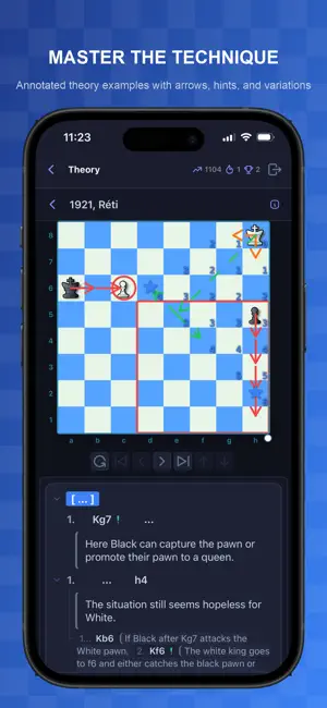 Fifty Moves: Chess Endgames screenshot 4