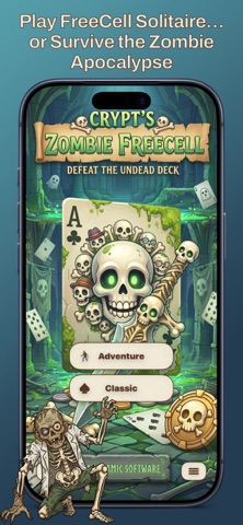 FreeCell Zombie Solitaire Screenshot 6 of 10