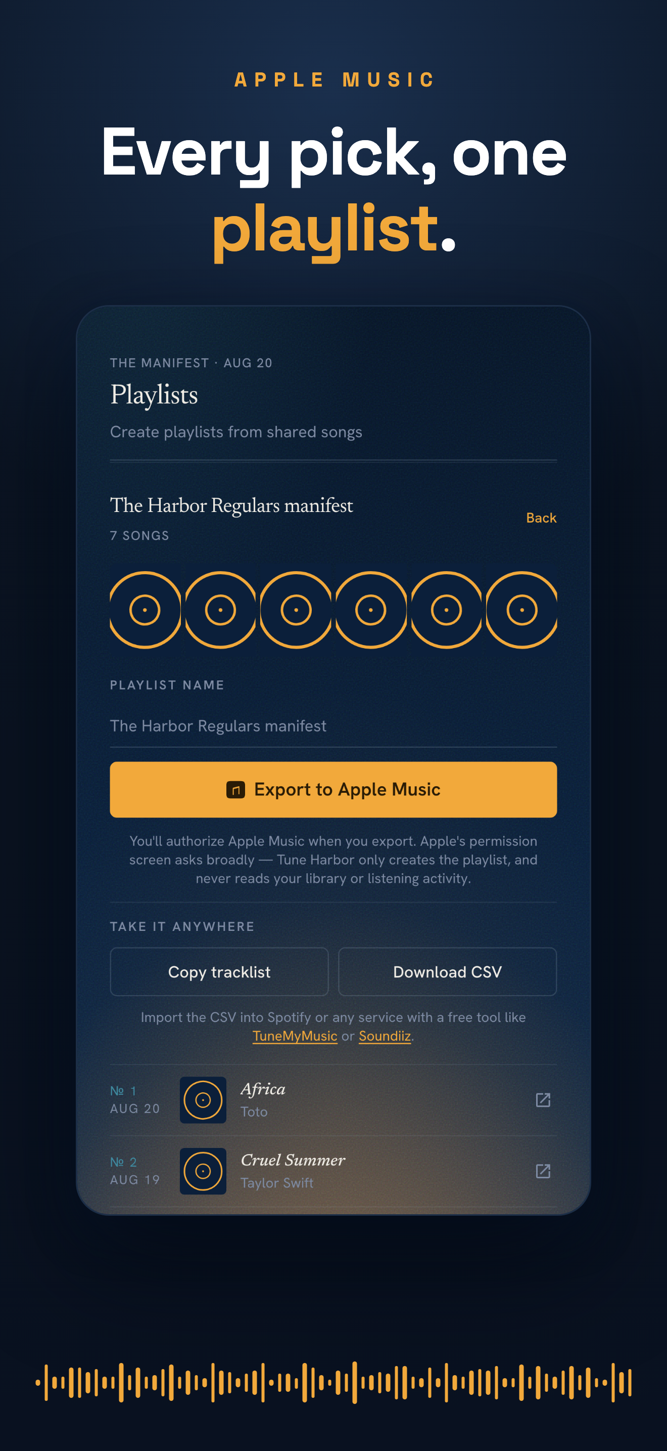 Tune Harbor: One Song a Day screenshot 8