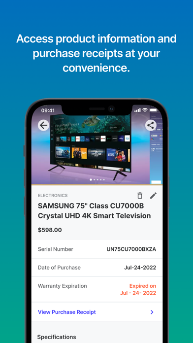 Ezist - Asset Tracking App Screenshot