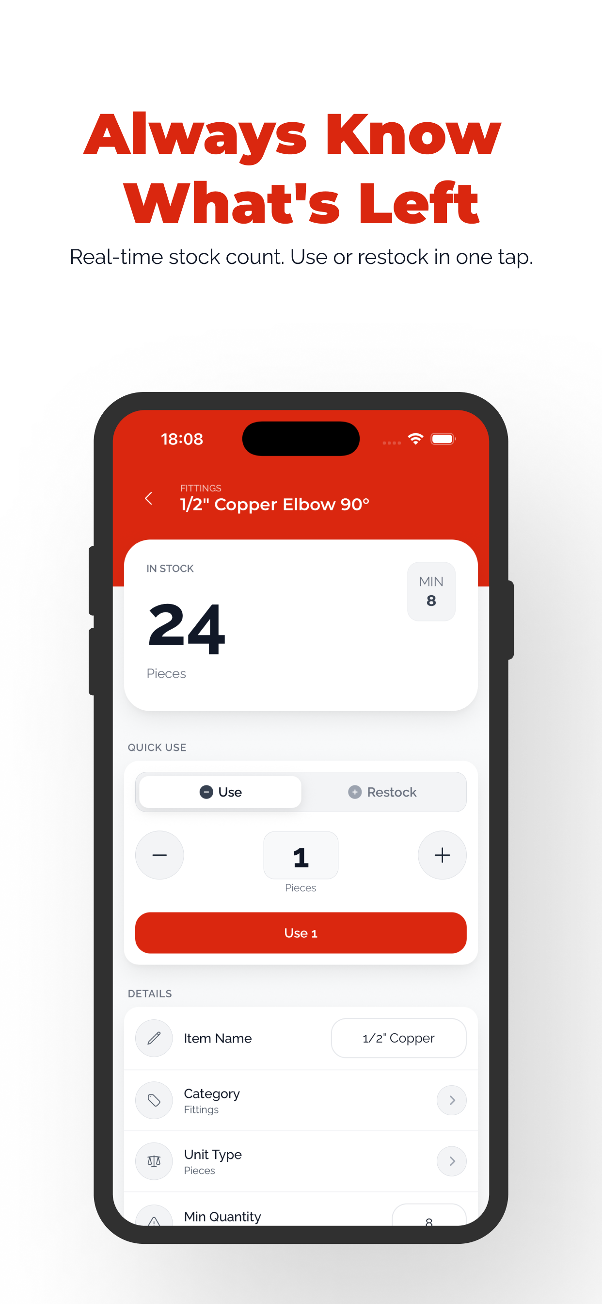 Stoccr: Van Inventory Tracker