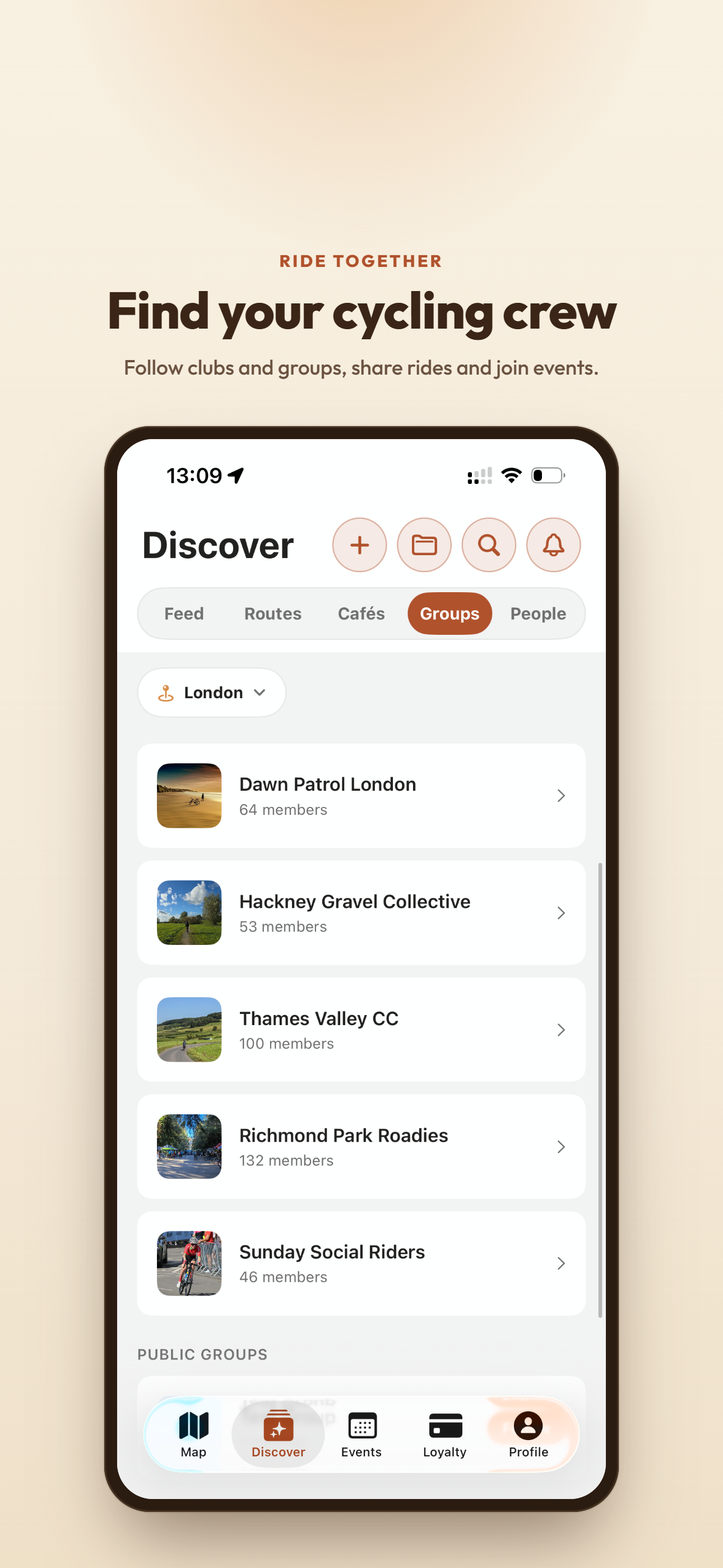 Mippa: Cycling Routes & Cafés screenshot 9