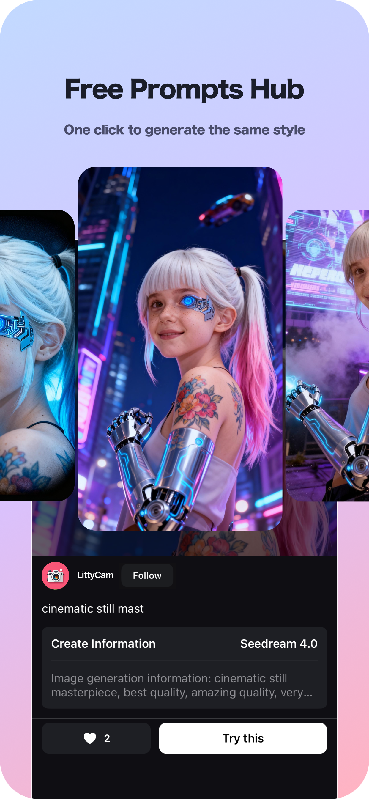 LittyCam-AI Photo Editor