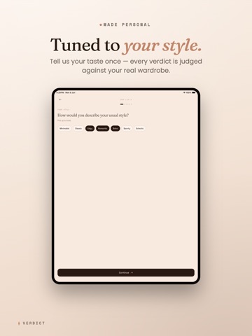 Footwear Scanner and Stylist iPad screenshot