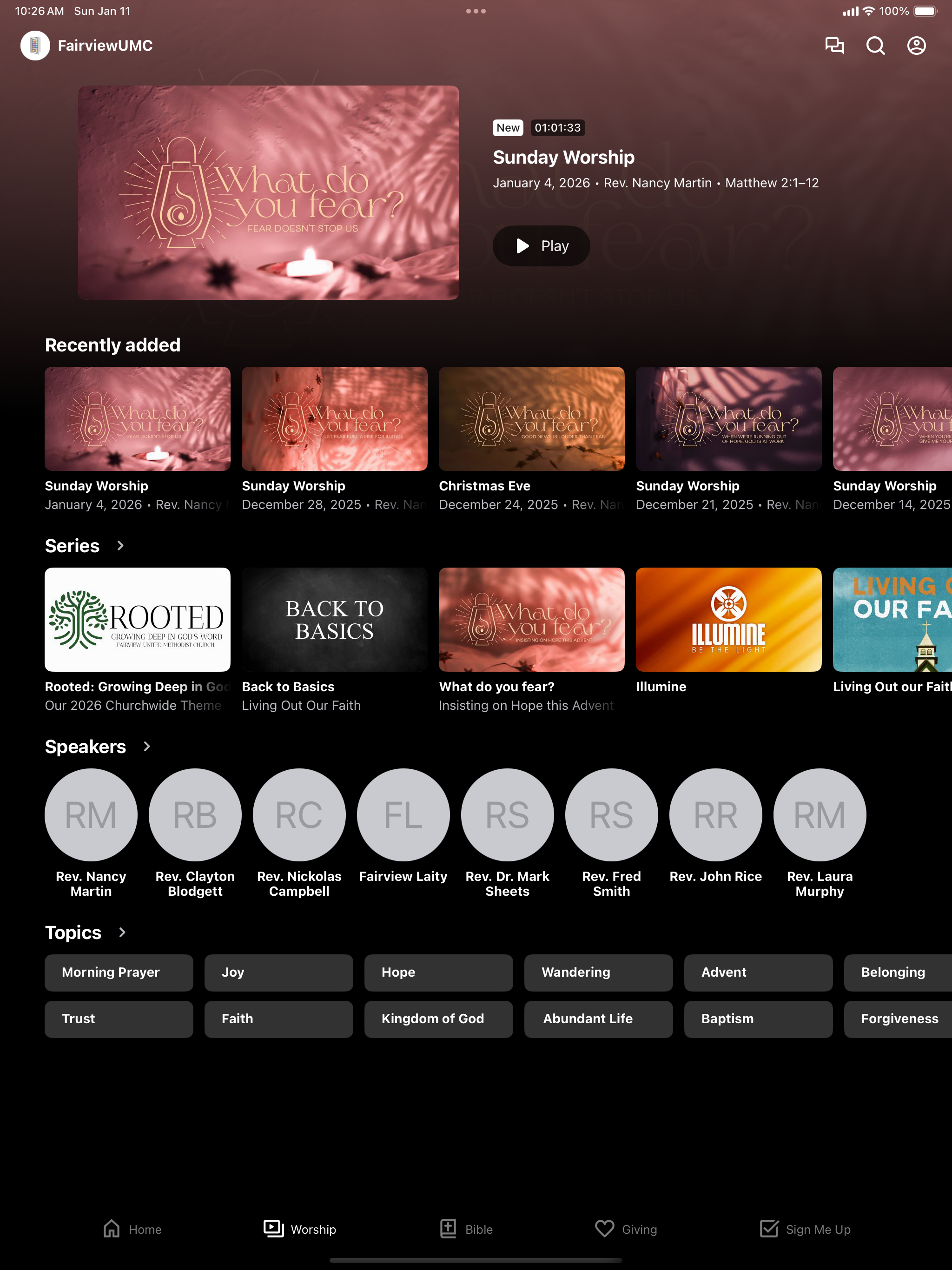 Fairview UMC Columbia screenshot 5