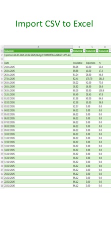 Monthly Expense Screenshot 4 of 4