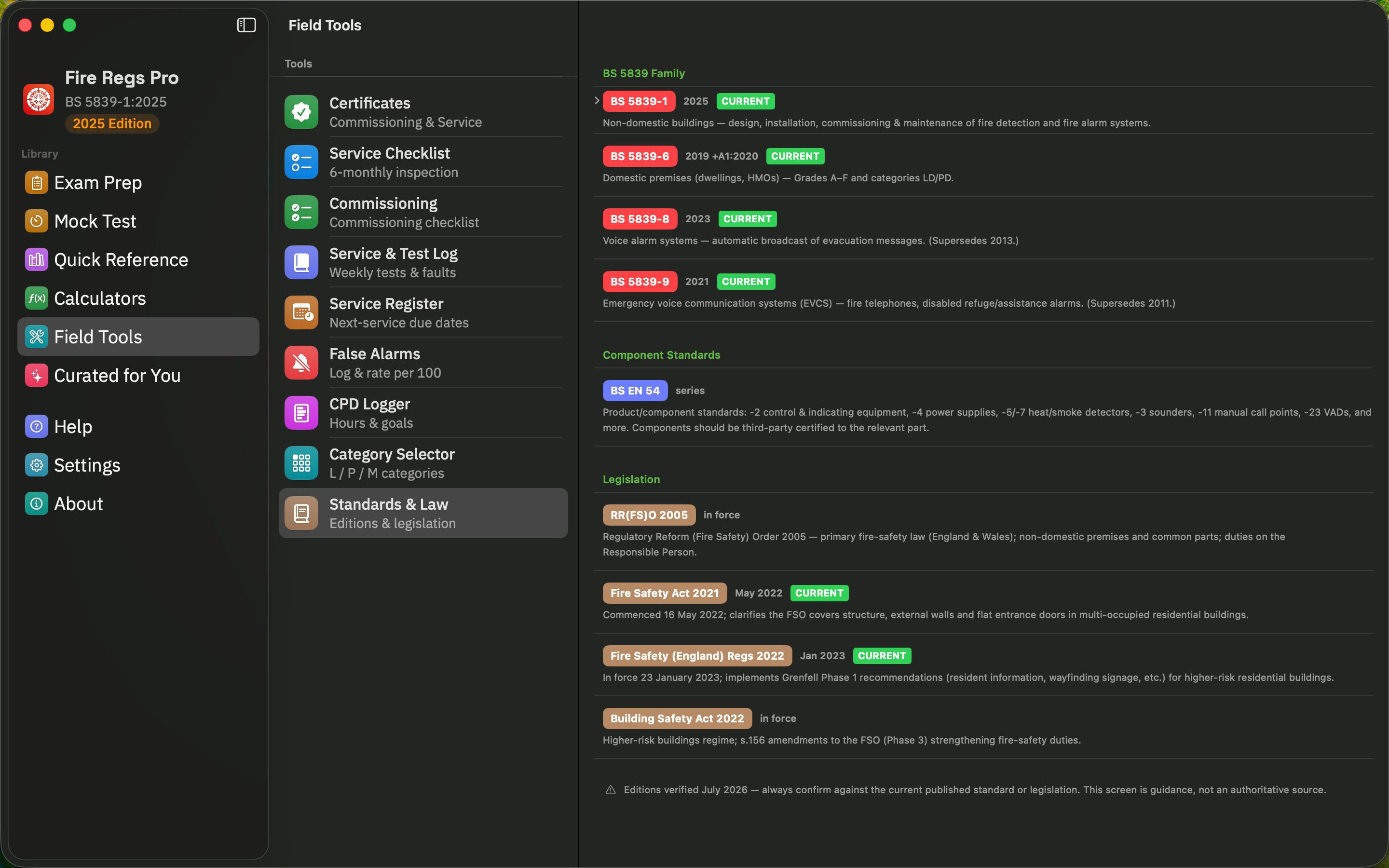 Fire Regs Pro screenshot 26