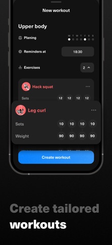 Pantakala workout gym tracker screenshot