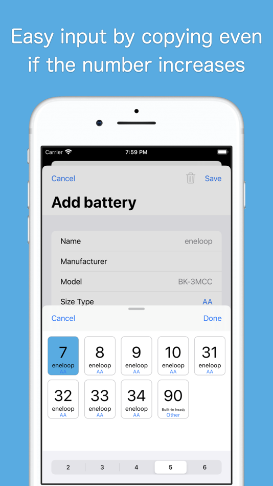 #6. Check charge count (iOS) 由: G-SOFT