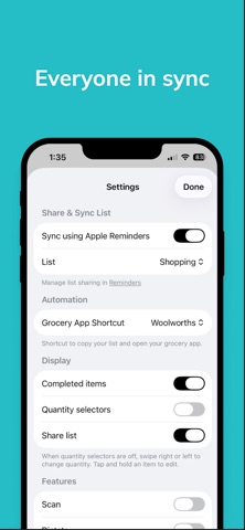 Foodjump - Grocery List screenshot