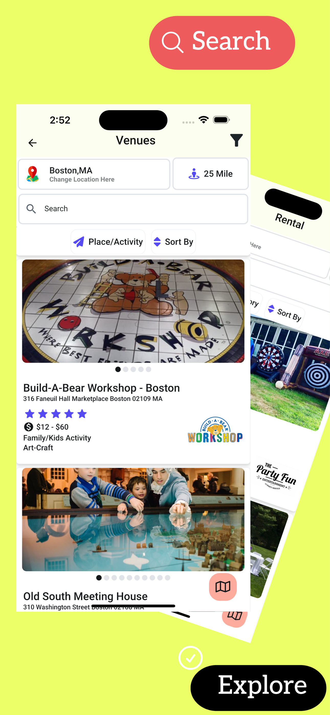 Celebratix App screenshot 2