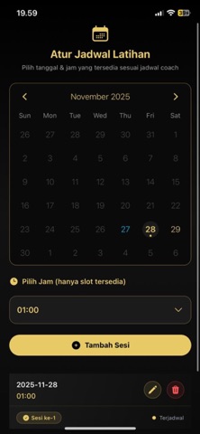 MyCoach ID screenshot