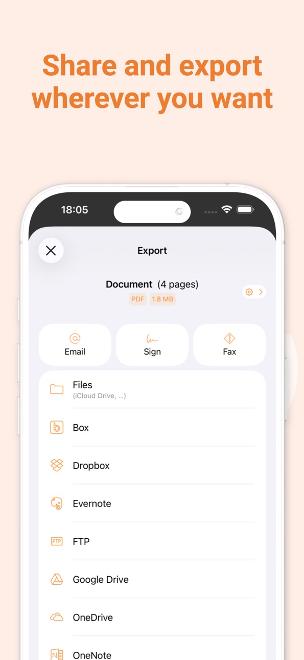 iPhone screenshot