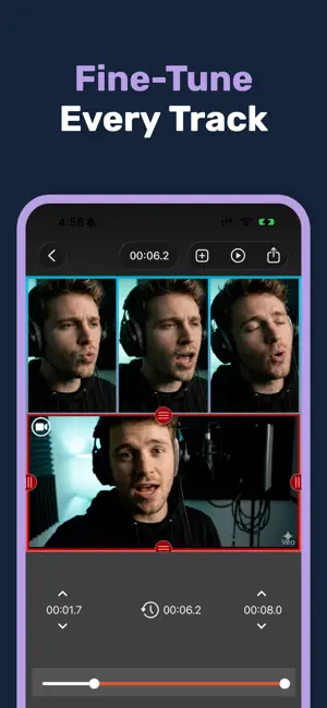 Acapella Editor: Mix Videos screenshot 3