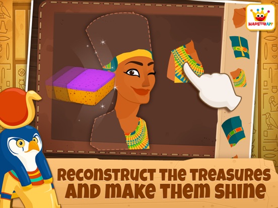 Archaeologist Egypt Kids Games iPad screenshot 4 - Education app