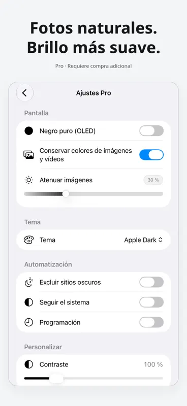 ModoOscuro | Web screenshot 3 of 5