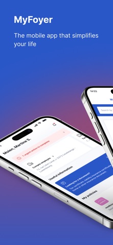MyFoyer app screenshot