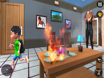 Evil Teacher Scary 3D Stranger iPad screenshot