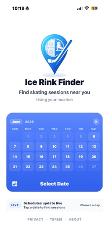 Ice Rink Finder Screenshot 2 of 6