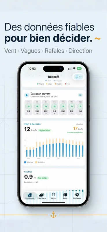 Houlenn : Météo Marine Côtière screenshot 4 of 8