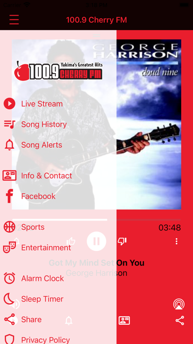 100.9 CHERRY FM YAKIMA Screenshot
