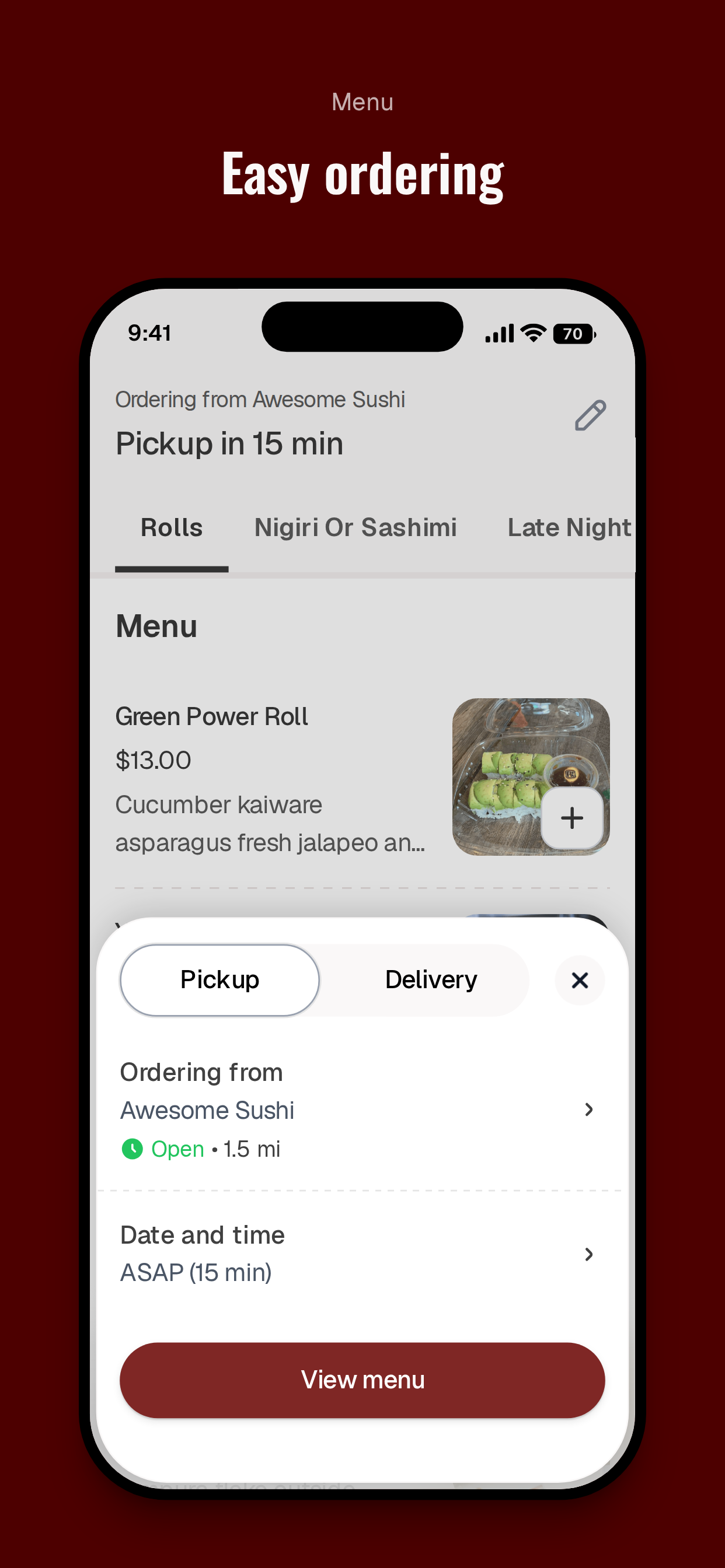 Awesome Sushi To Go screenshot 3