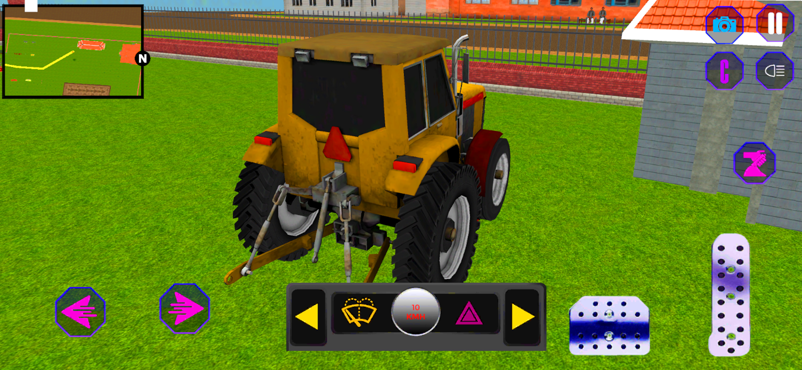 Modern Farming Tractor Game screenshot 2