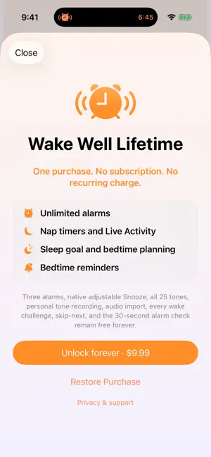 Wake Well: Smart Alarm screenshot 3