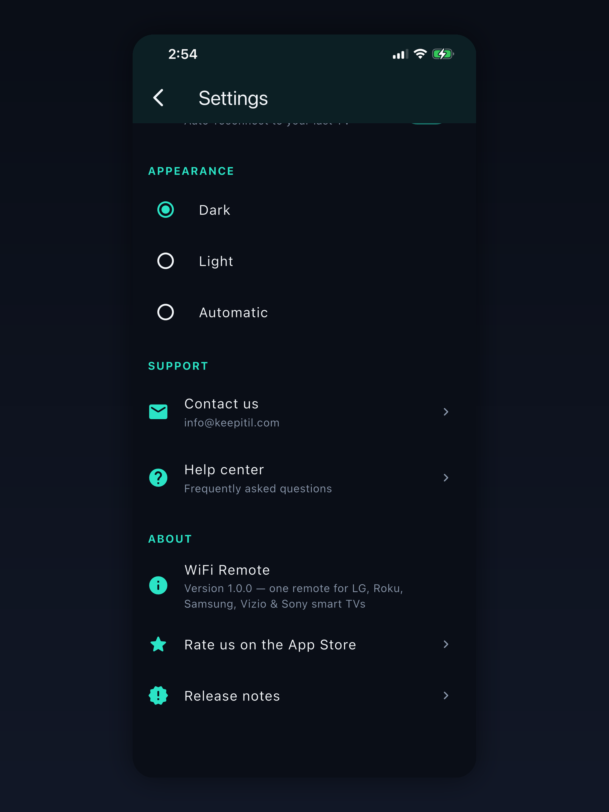 WiFi Remote for Smart TVs screenshot 7