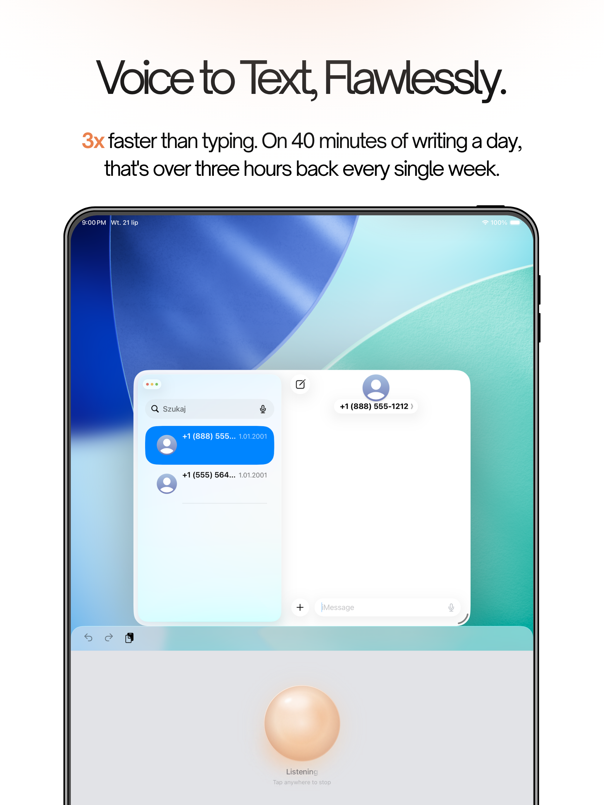 Klar: Voice to Text screenshot 9