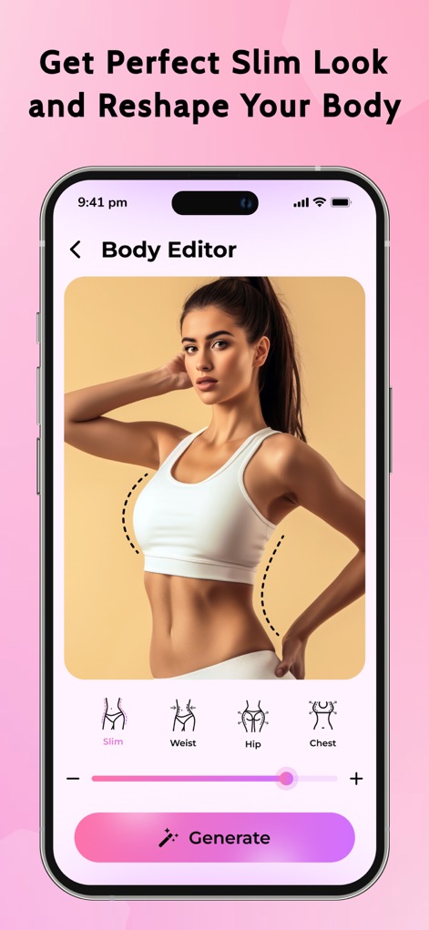 AI Face - Body Shape Editor - Photo & Video App | MWM