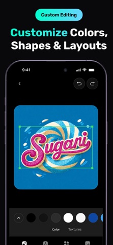 LOGO AI: Logo Maker Shop iPhone screenshot