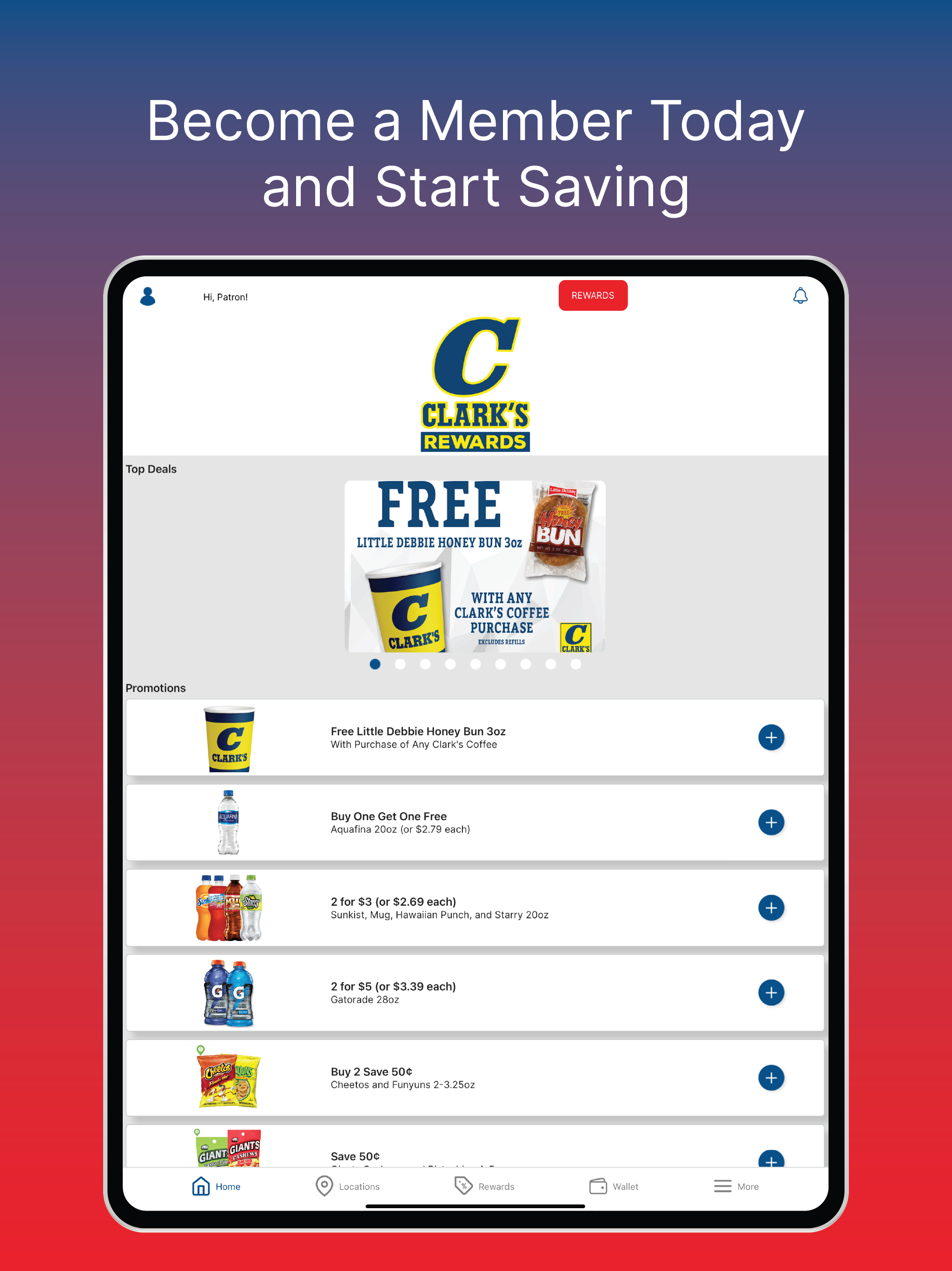 Clark Rewards screenshot 5