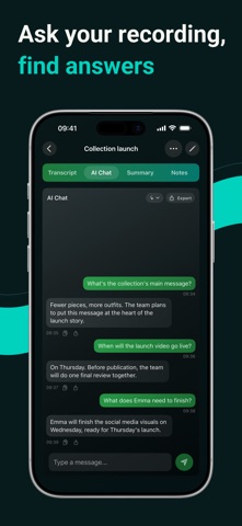 Transcribo: Voice Memo to Text Screenshot 3 of 7