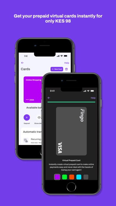 Fingo Africa - Digital Banking Screenshot