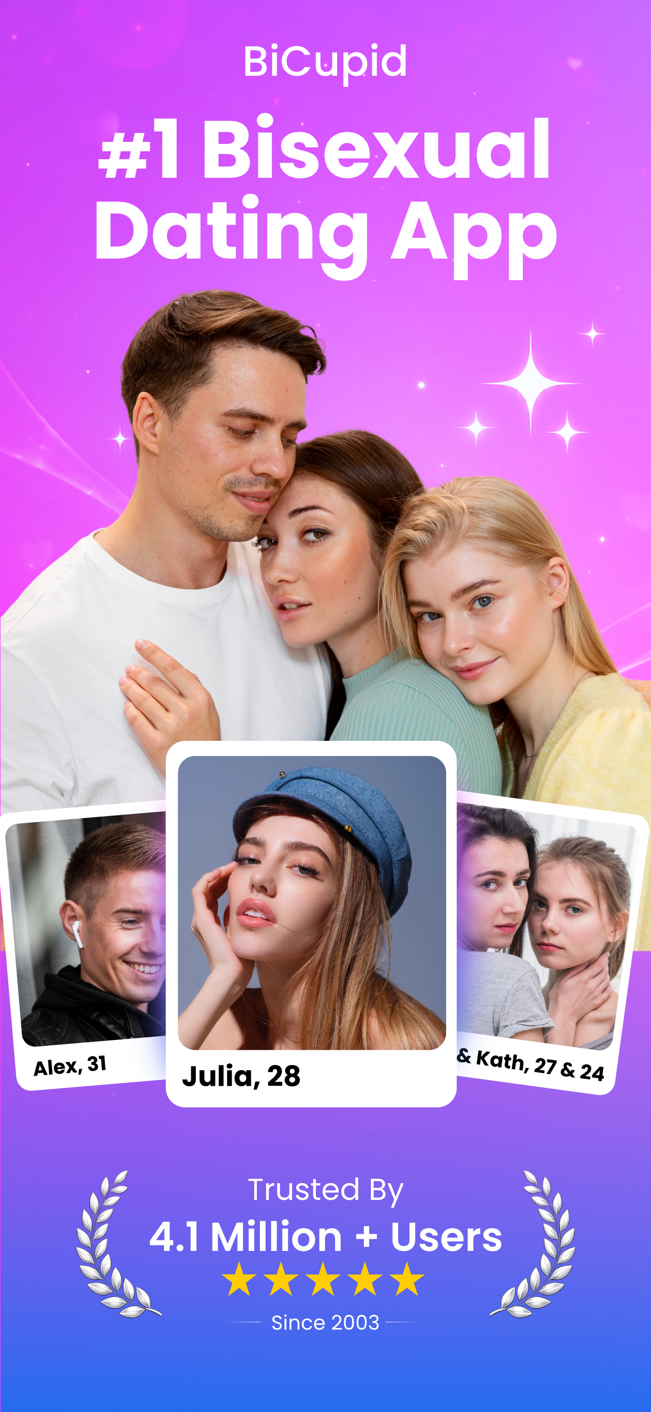 BiCupid: Date Singles, Couples