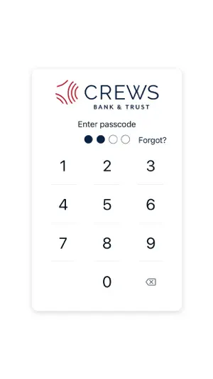 Crews Bank screenshot 2