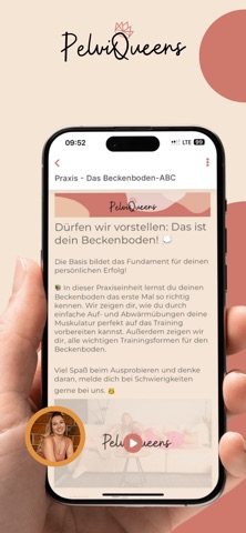PelviQueens Beckenbodenkurse screenshot