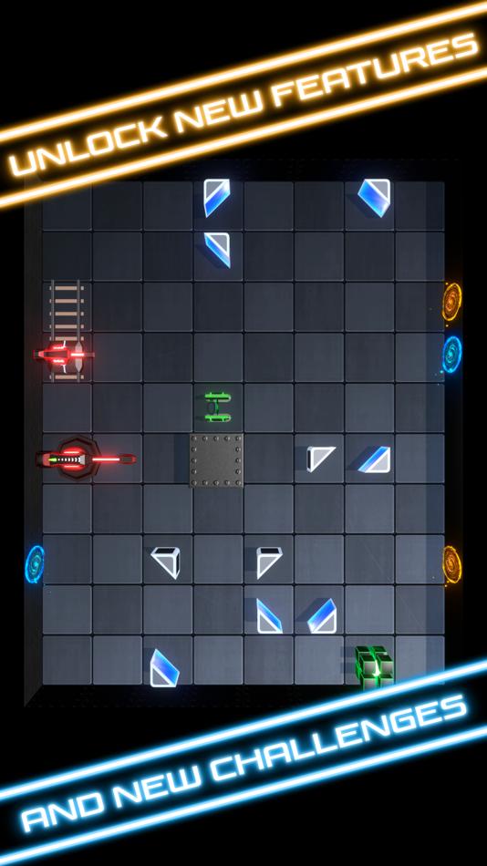 #4. Laser Puzzle-Lasers & Mirrors (iOS) Podle: HALIL IBRAHIM KERVANKIRAN