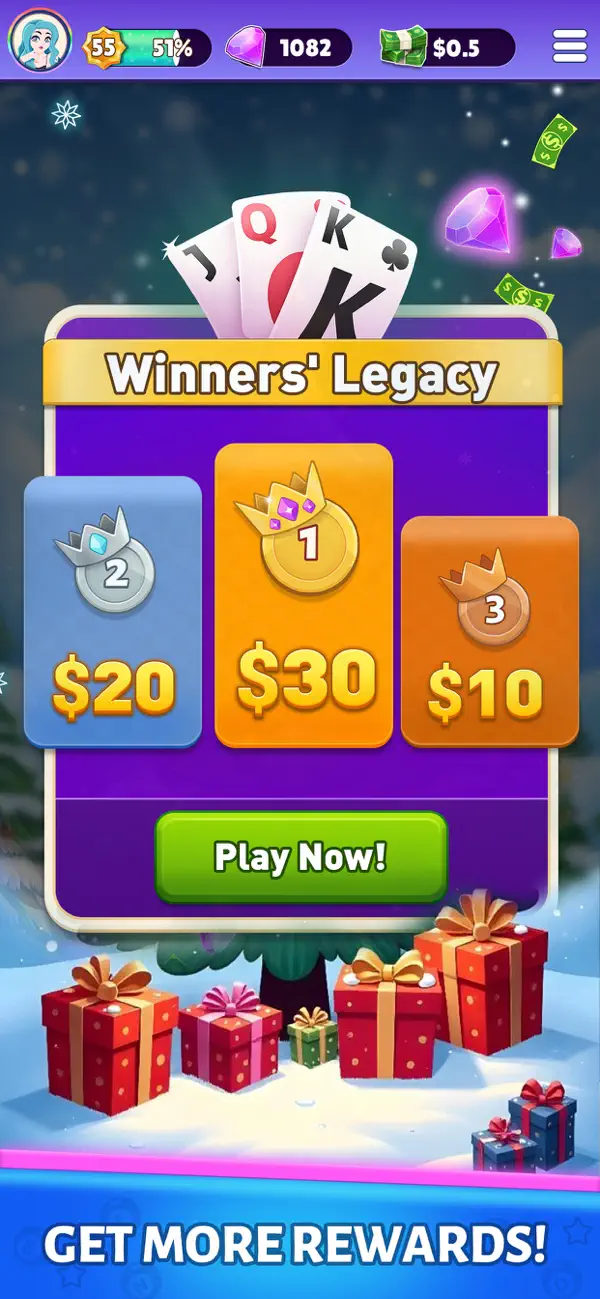 #2. Solitaire Flash: Win Real Cash (iOS) 由: HONG KONG LANQIAO TECHNOLOGY CO., LIMITED